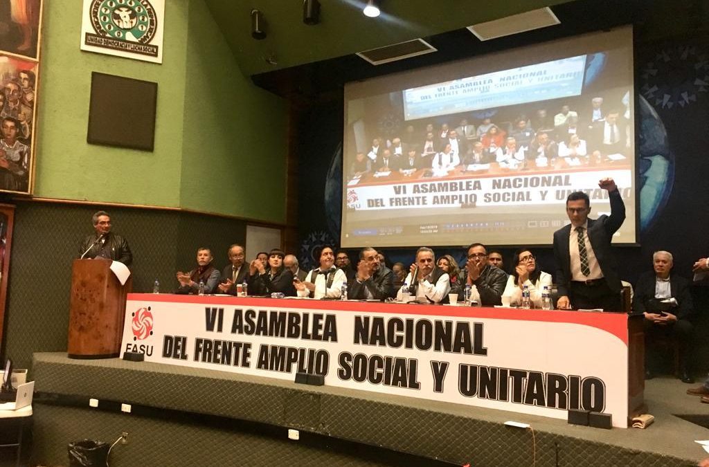 VI Asamblea Nacional del Frente Amplio Social y Unitario (FASU)