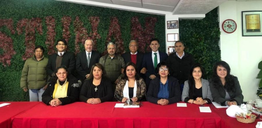 Reunión con el Ing. Agustín Rodríguez Fuentes, Secretario General del STUNAM