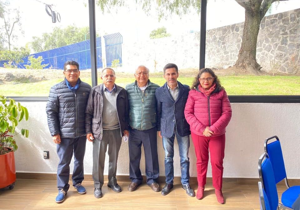 Reunión con el Ing. Agustín Rodríguez, STUNAM