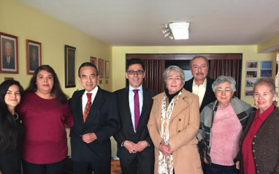 Reunión con la Mesa Directiva de la Asociación de Jubilados de Nacional Financiera