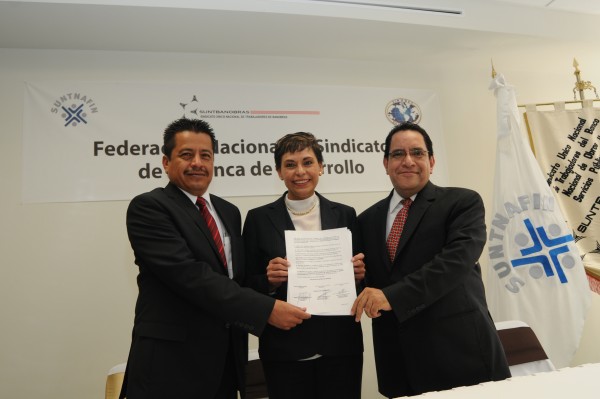 Los Sindicatos de Bancomext, Banobras y Nafinsa, Constituyen la Federación Nacional de Sindicatos de la Banca de Desarrollo (FENABAD)